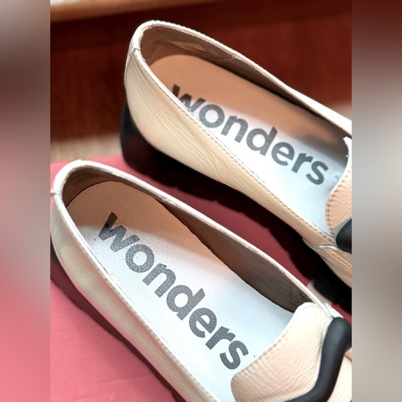 Wonders platform Loafer A-2430 cream patent EU 39 (8-8.5) - Picture 3 of 6